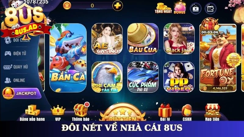Đôi nét về nhà cái 8Us