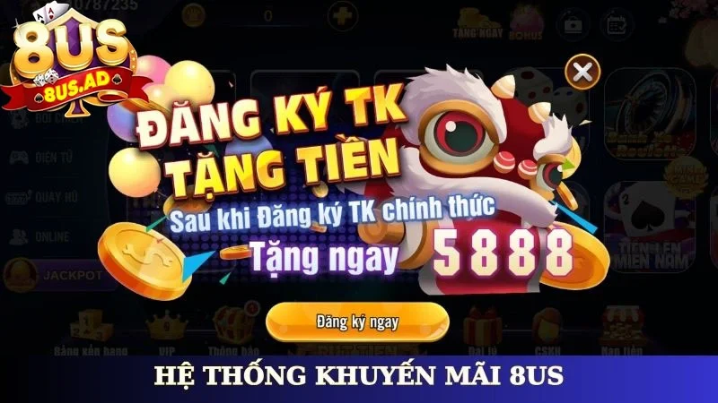 Hệ thống khuyến mãi 8Us